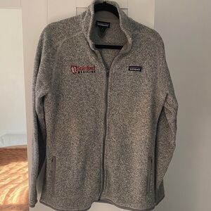Patagonia Gray Zip-Up Better Sweater